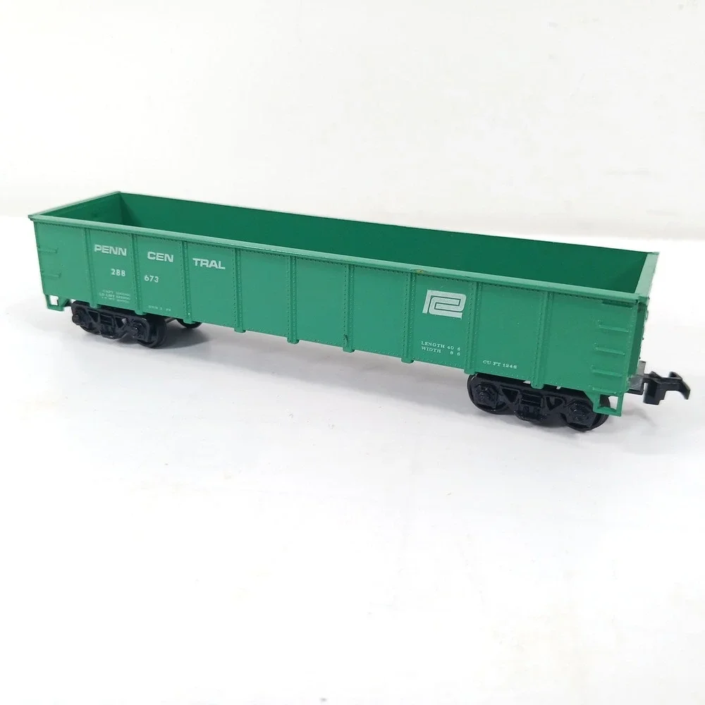 Penn Central Gondola Green 40ft Model Train Car 288 673 FB 101 A